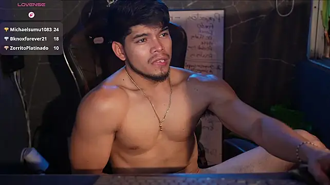 david_capizzi_ (M young) - Oil show + Lovense MAX 💦⚡ FULL CUM