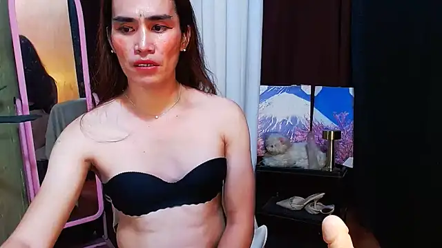 hornykerujietrans (T milf) - i try may best for  you to cum  daddy