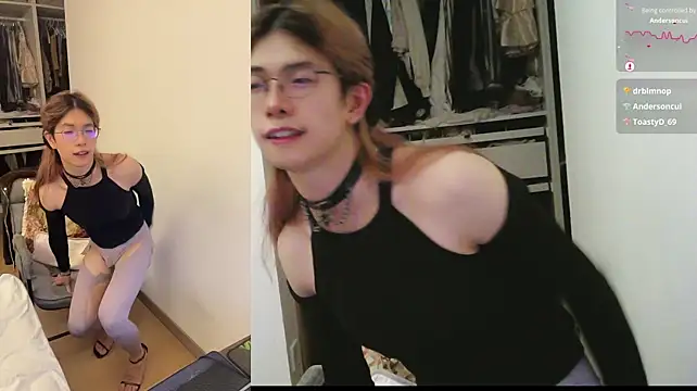 crytinasissycrossdress (M young) - cloth off