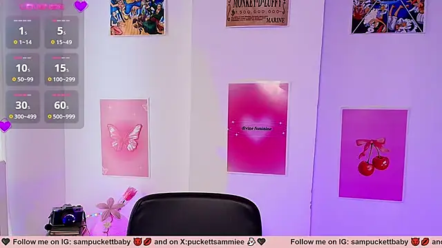 Sampuckettbaby live cam preview
