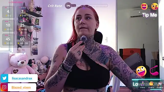 blazed_vixen webcam