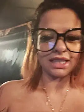 cataleya_16 (F young) - Off Shirt in bar public