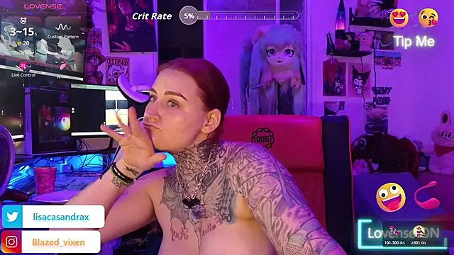 blazed_vixen live cam on StripChat