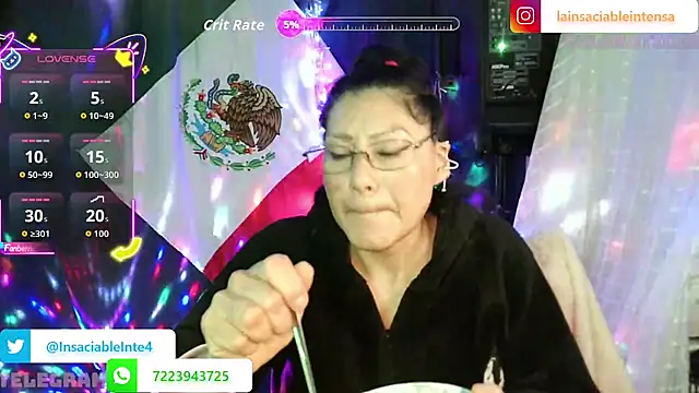 LaInsaciableIntensa 🈺 free cam