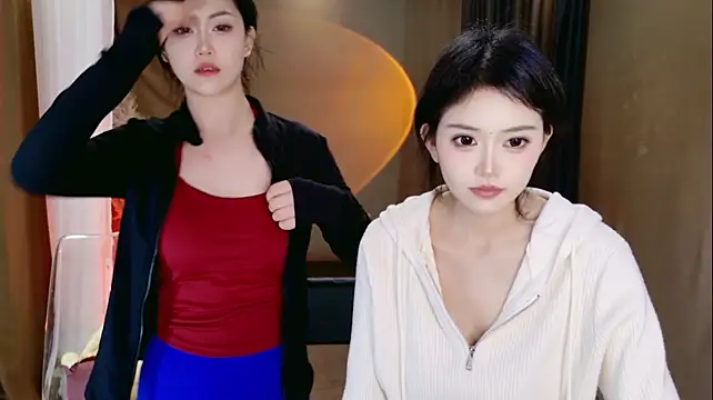 banana-milk69 (G young) - Sexy costume-change rubbing for two
