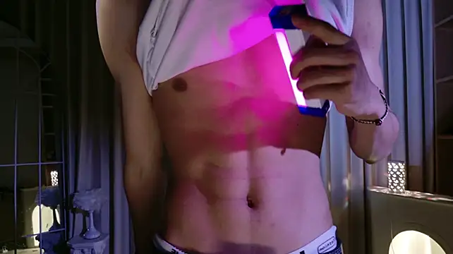renzeng (M twink) - 展示腹肌人鱼线