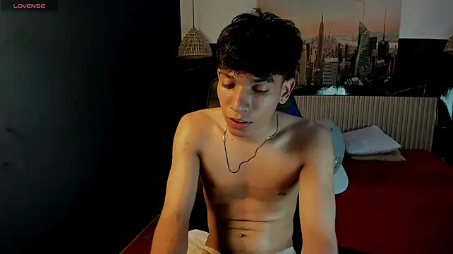jake_falcon (M twink) - cum show on my abdomen