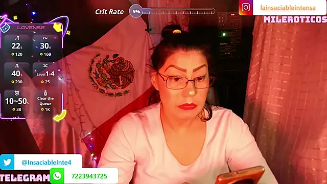 LaInsaciableIntensa webcam