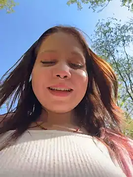 slaviccandy (F teen) - panty asade & show how wet pussy CAFE