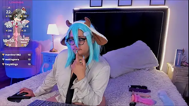 blue_cherry (F teen) - My ass open in doggy