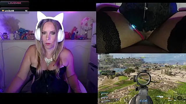 Angie-night webcam
