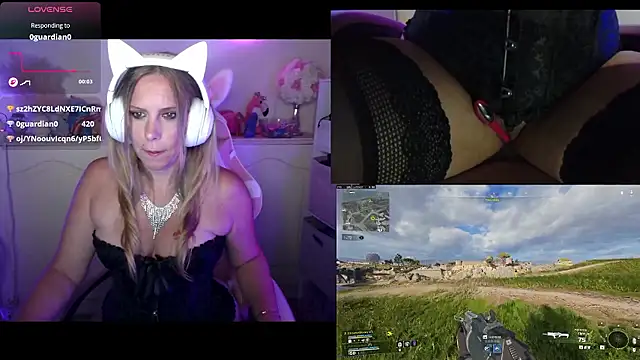 Angie-night webcam