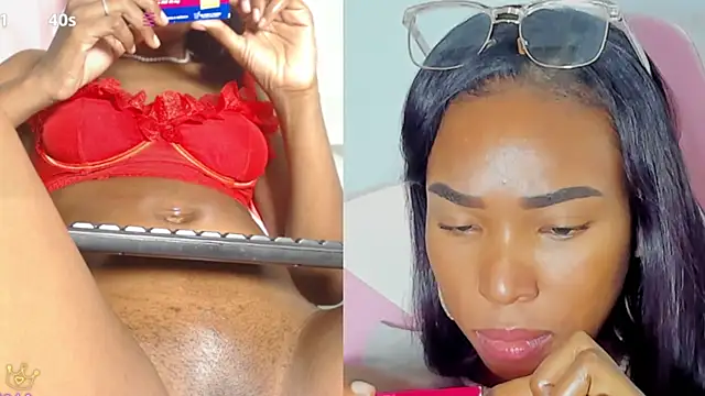 myblackdoope (F young) - anal show