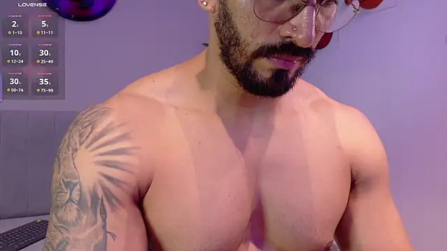 tony_muscle webcam