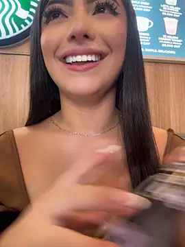valentina-gomezz (F teen) - RIDING DILDO IN MEN'S BATHROOM  + CUM💦