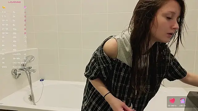 dongmoolt (F teen) - masturbate clitoris 5 min + control 5 m
