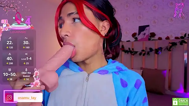 osamu_tay (M twink) - cum show + control domi