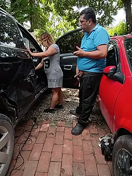 hotandfierylatinos2023 (G milf) - attach the dildo to the car and fuck and