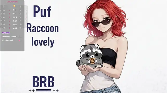 RaccoonPuff live cam preview