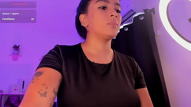 valerierivera (F young) - Control domi 5 min+oil BIG TITS!! 🥵🍒