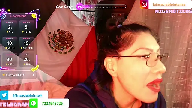 LaInsaciableIntensa webcam