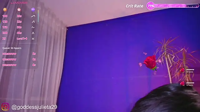 GoddessJulieta_ webcam