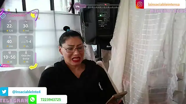 LaInsaciableIntensa 🈺 free cam
