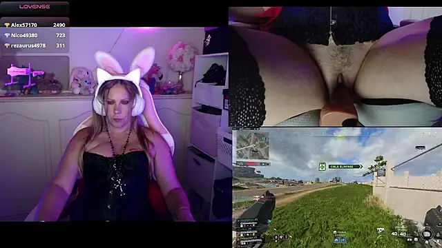 Angie-night webcam