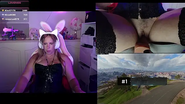 Angie-night webcam