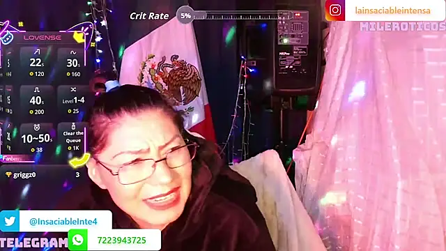 LaInsaciableIntensa webcam