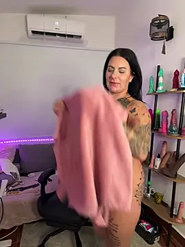 inked-kathy (F milf) - 2 Fingers Pussy 💦 + squirt 📽️ LT
