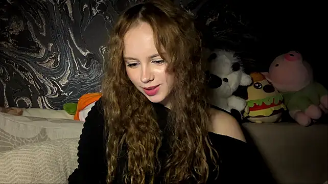 curlyhaired webcam