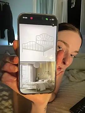 snowhiite (F young) - stand up and stream in string 3 min 😈