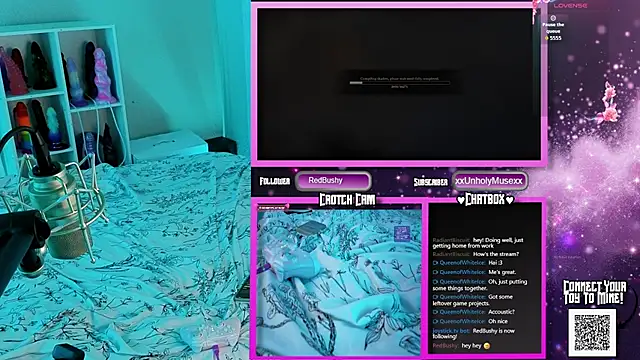 xxunholymusexx webcam