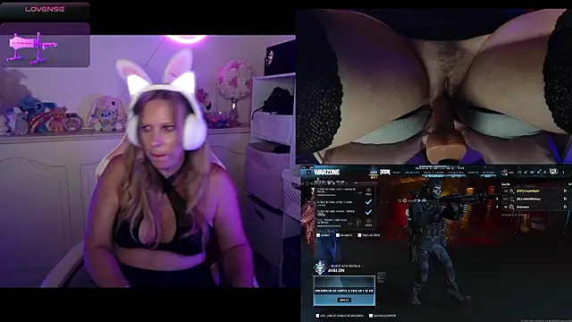 Angie-night webcam