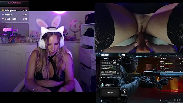 Angie-night webcam