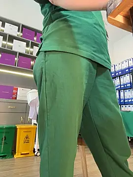 secretly_masturbating (G young) - orgasm in the clinic,クリニックでのオーガズム