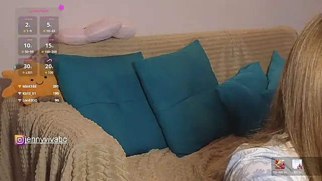 Jennyviva live cam on StripChat