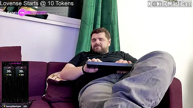 kingmarti (Ask my age) - 5 mins stroking