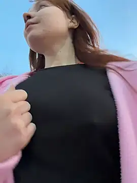 slaviccandy (F teen) - MASSAGE MY BOOBS RIGHT IN BUS