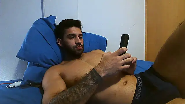 macho_fit (M young) - #beardy #bisexuals #brazilian #brunettes #cam2cam #dirty-talk #flashing #flexing #foot-fetish #handjob #handy #hd #masturbation #middle-priced-privates #muscular #orgasm #outdoor #portuguese-speaking #sexting #shower #small-audience #smoking #sph #striptease #white #young