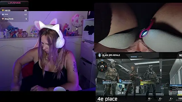 Angie-night webcam
