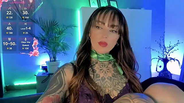 Megan_inked webcam