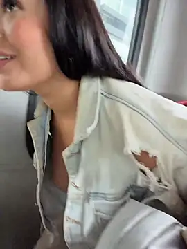 sara_fun (F young) - Big cum in bus public shh risky
