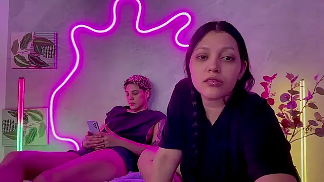 marcellagriffin (G young) - Lesbian Show// Topless and suck titts