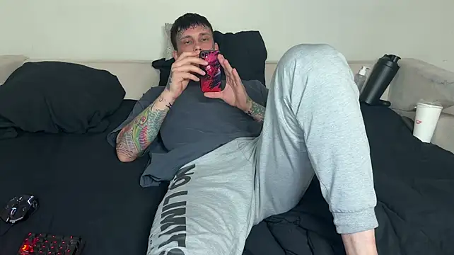 anubisgods (M young) - naked jerking
