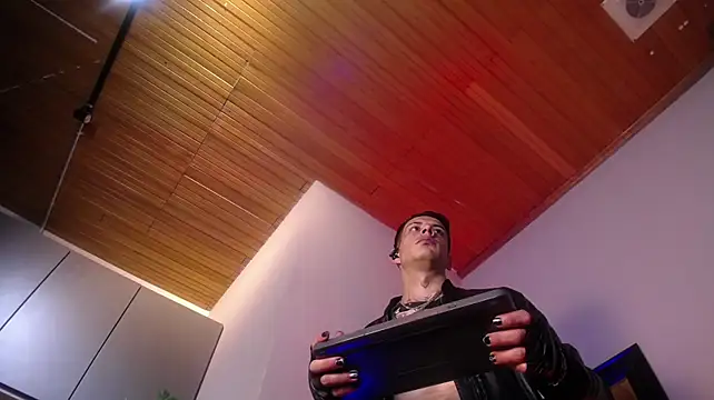 dustin_sonne (M young) - full  naked  oil show  , strip