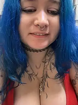 bigboobsshow_ (F young) - droll on boobs and show tongue in public