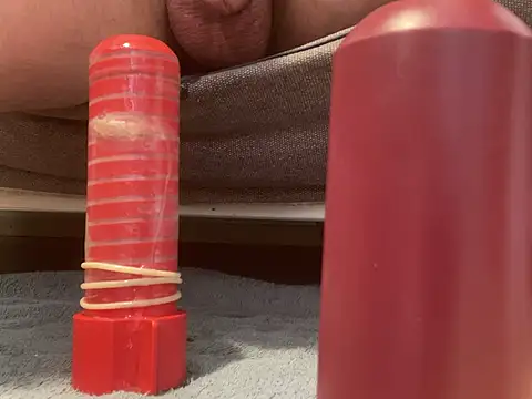 mesetti (Ask my age) - Huge dildo half way 2 min sitting