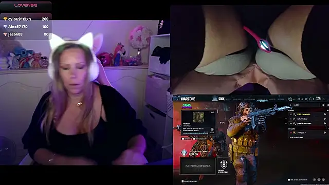 Angie-night webcam